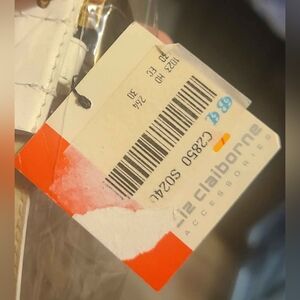 Liz Claiborne White Belt- 36in Long